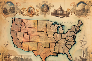 Vintage Map Graphics