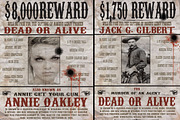Wanted poster - Wild West Style, a Graphic by the little wonder shop (Thumbnail 2 of 3)
