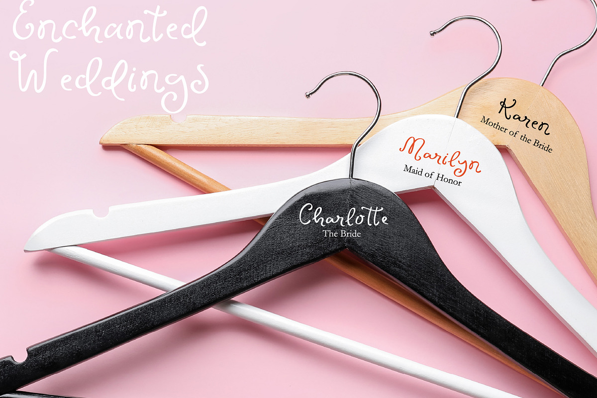 Enchanted Weddings Playful Script, a Handwritten Font by Kaya Fonts (Photo 9 of 33)