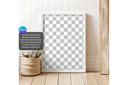 Minimal Frame Mockup, Rustic Decor, a Product Mockup by MockupWizard (Thumbnail 3 of 5)