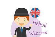 Welcome Set: 16 different languages, an Education Illustration by asantosg (Thumbnail 2 of 4)