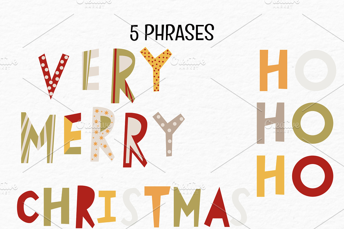 Very merry. Xmas patterns, a Pattern Graphic by Lineli (Photo 11 of 11)