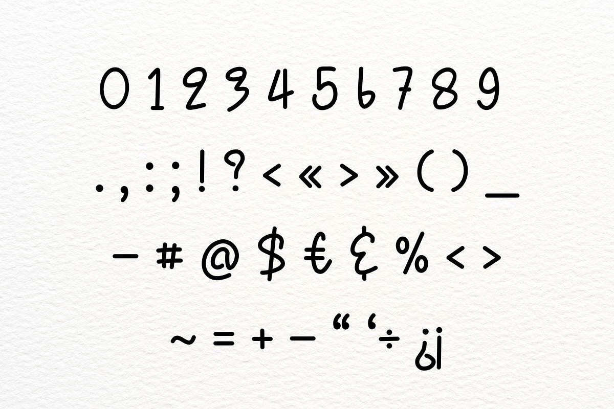 Honey heart, a Handwritten Font by Petal Pixels (Photo 8 of 8)