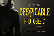 Aillek | Retro Condensed Font, a Sans Serif Font by twinstd (Thumbnail 7 of 13)