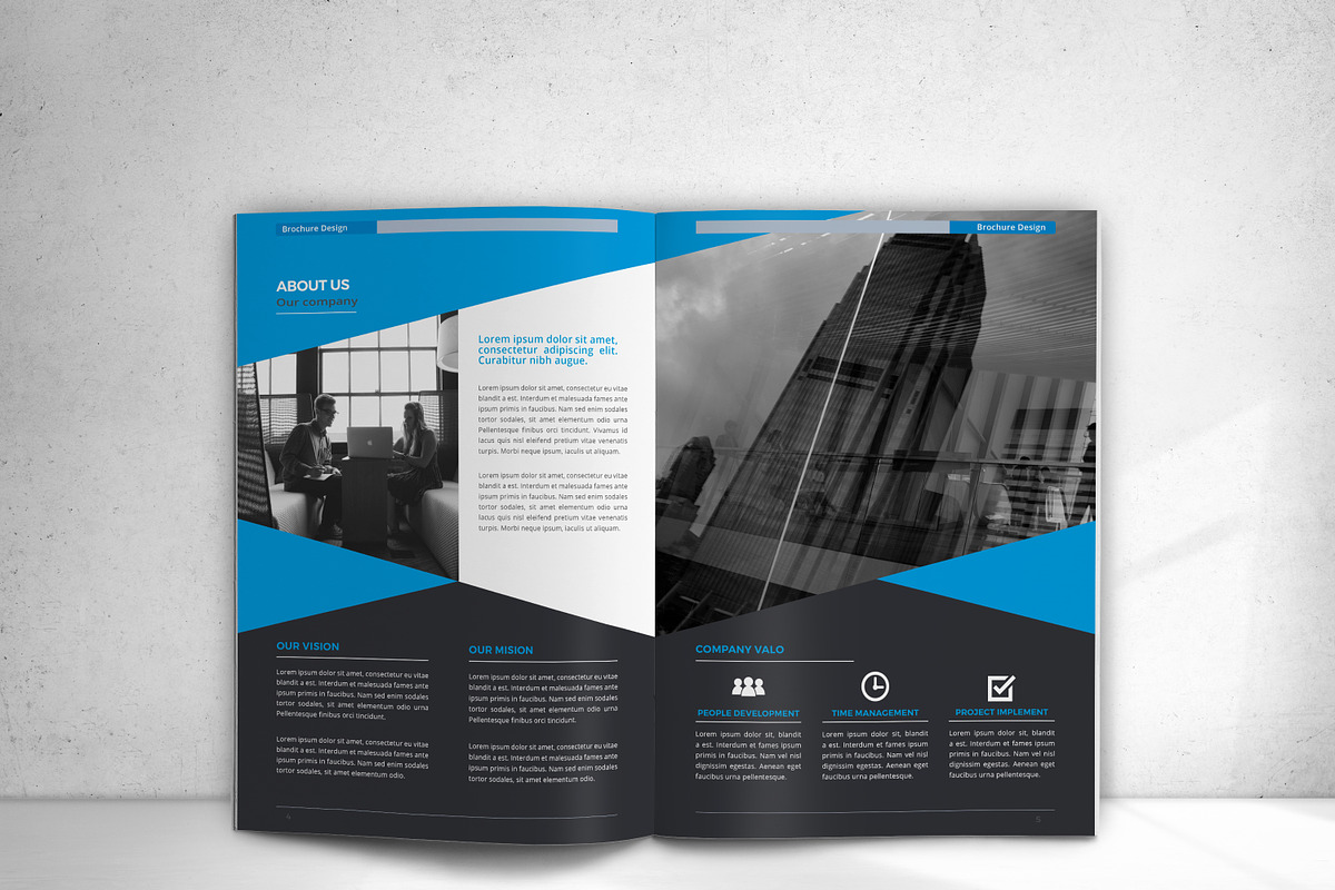 Company Profile Brochure, a Brochure Template by design_pick (Photo 4 of 17)