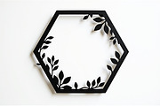 Floral Laser Cut Frame Set, an Illustration by Creativeshirt (Thumbnail 4 of 9)