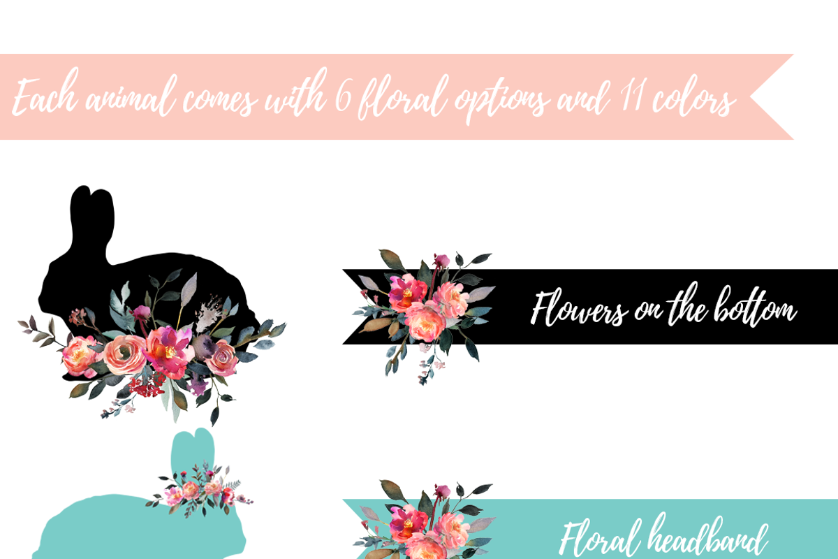 64% OFF! Floral Woodland Bundle, a Pattern Graphic by TheLegacyBrandingCo (Photo 9 of 14)