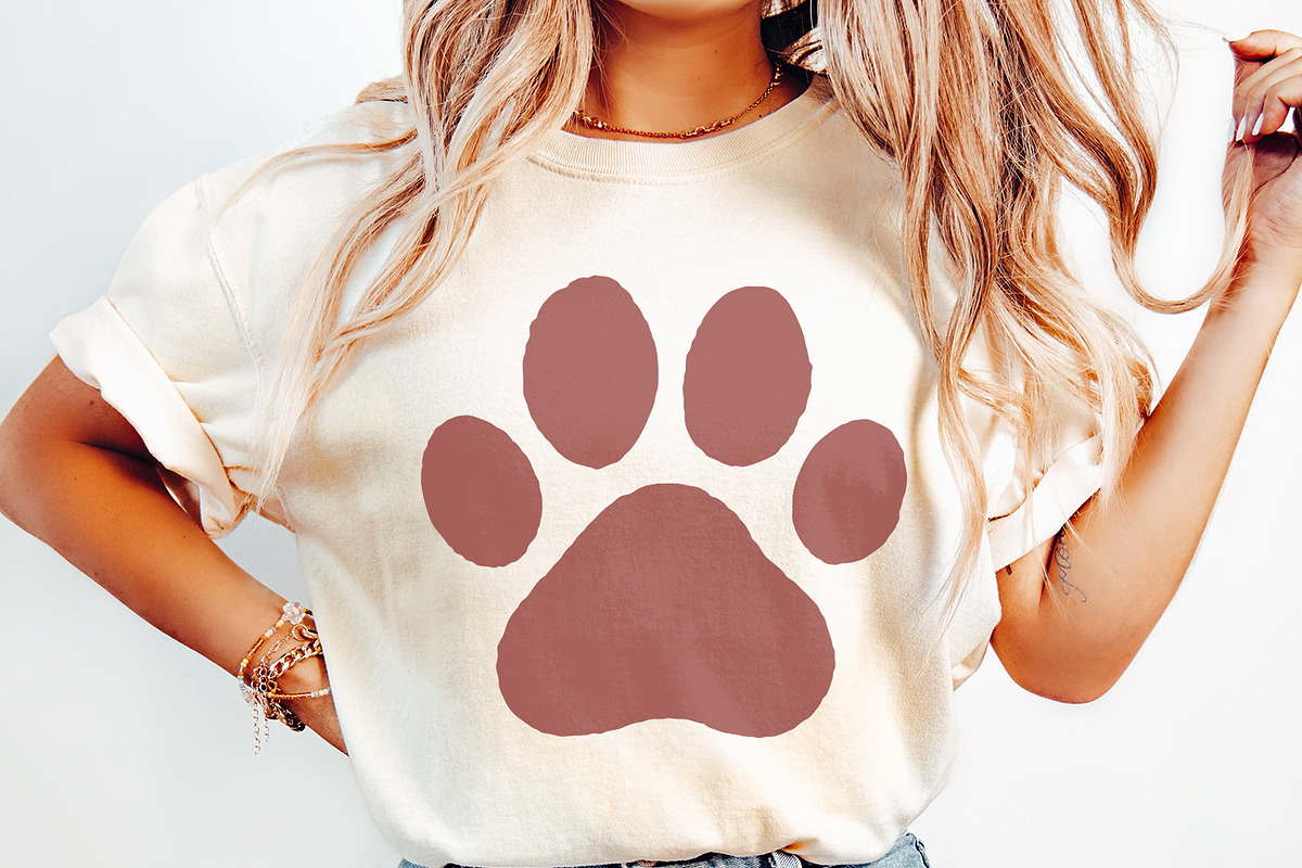 Brown Paw Print PNG, Digital, an Illustration by SharpMarketplace (Photo 2 of 9)