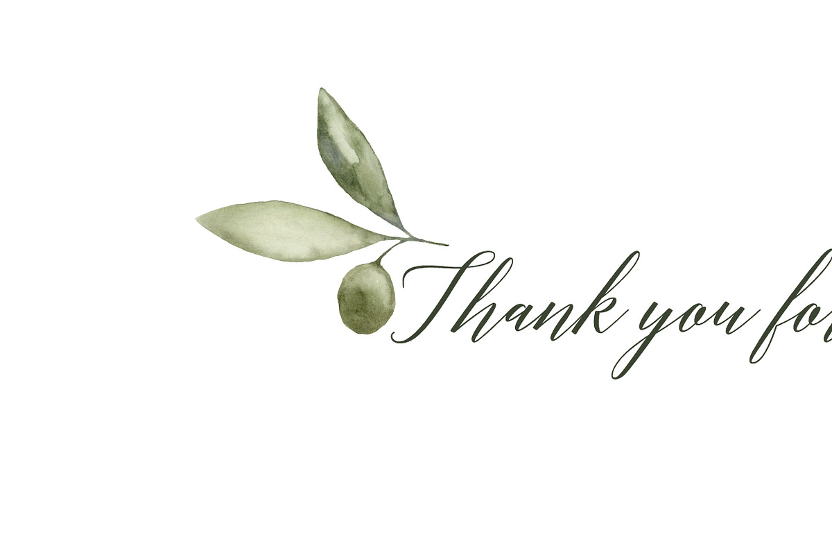 Olive branches, a Food Illustration by Onceli*art (Photo 10 of 10)