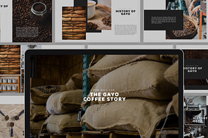 Gayo Coffee Powerpoint Template