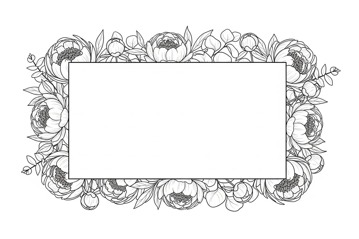 Floral Frame SVG Bundle, an Illustration by Gaye Art (Photo 13 of 31)