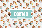 Adorable Doctor Kids Cartoon, a Healthcare Illustration by Gohsantosa (Thumbnail 2 of 4)