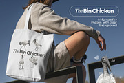 4 Bin Chicken (Ibis) Illustrations, an Animal Illustration by ghodzilla_draws (Thumbnail 1 of 3)