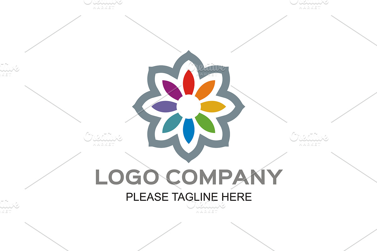 20 Logo Flower Templates Bundle, a Branding & Logo Template by Friendesigns (Photo 15 of 21)