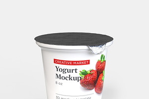 6oz Dairy/Yogurt Cup Container