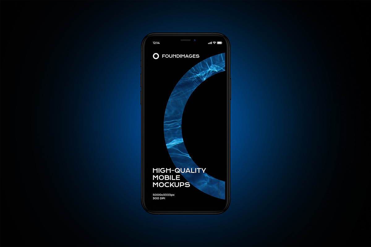 72 iphone device mockup bundle, an iPhone Mockup by FoundImages (Photo 32 of 84)