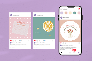 Self Love Canva Instagram Template