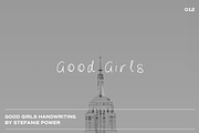 Good Girls Handwriting | Font, a Script Font by Stefanie Madison (Thumbnail 1 of 2)