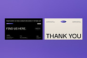 Black Cream Gradient Portfolio PPT, a Presentation Template by graphicook (Thumbnail 4 of 4)