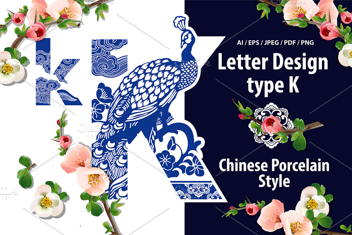 Alphabet design in Oriental style, a Symbol Font by PonDeArt (Photo 1 of 2)