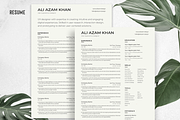 Minimal Resume & Cover Letter, a Resume Template by byalikhan (Thumbnail 3 of 5)