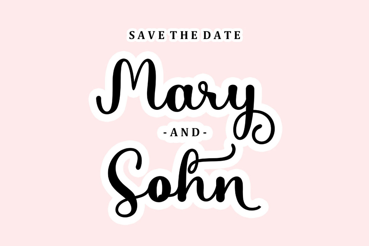Shine Bright | Family Font, a Script Font by Bosstype Studio (Photo 3 of 8)