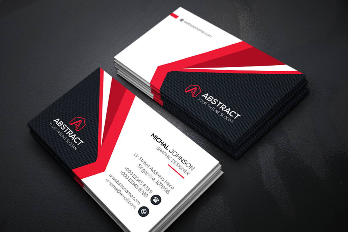 Modern Business Card, a Business Card Template by GenerousArt (Photo 2 of 5)