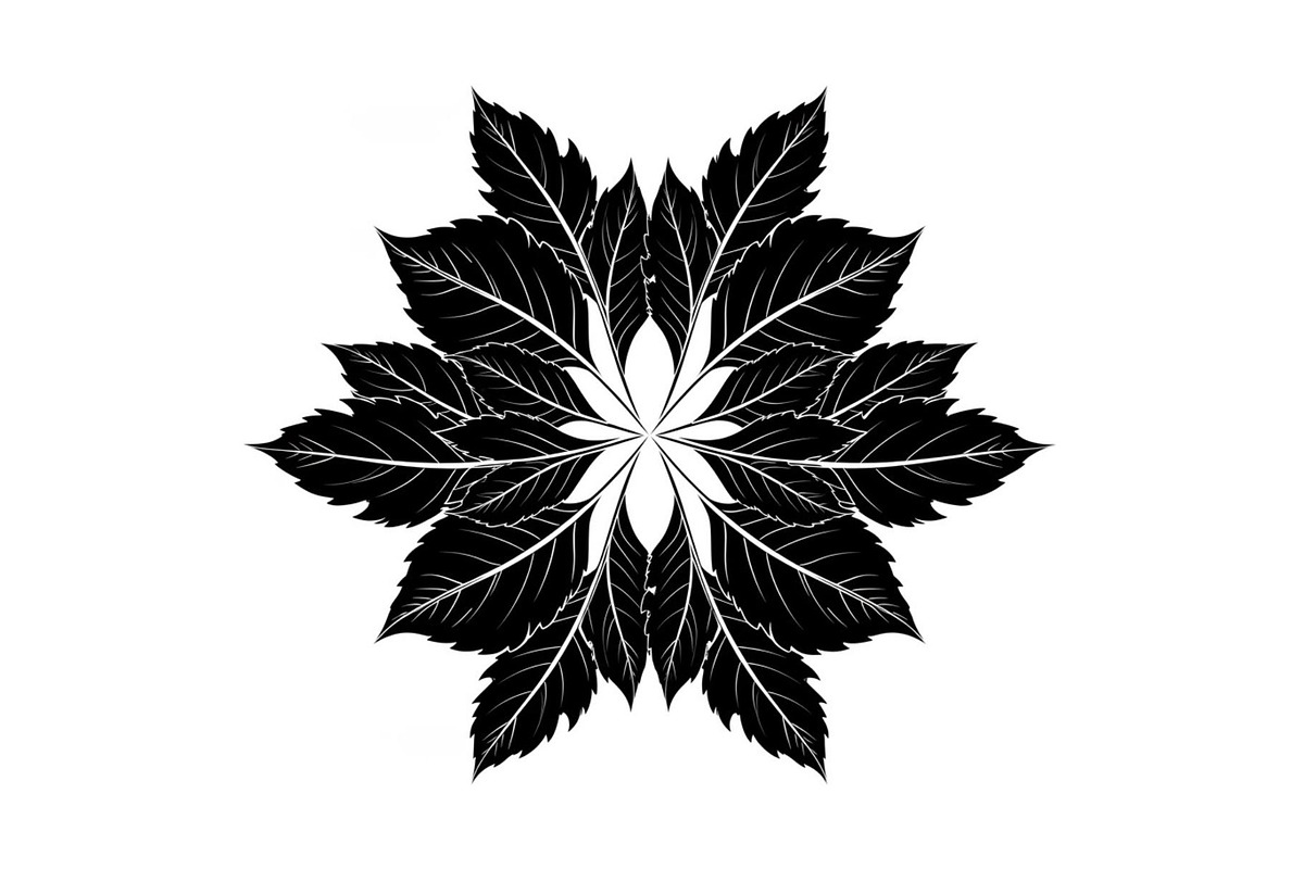 Floral Ornament Silhouette Bundle, an Illustration by BIPLOB EXPERT (Photo 47 of 51)