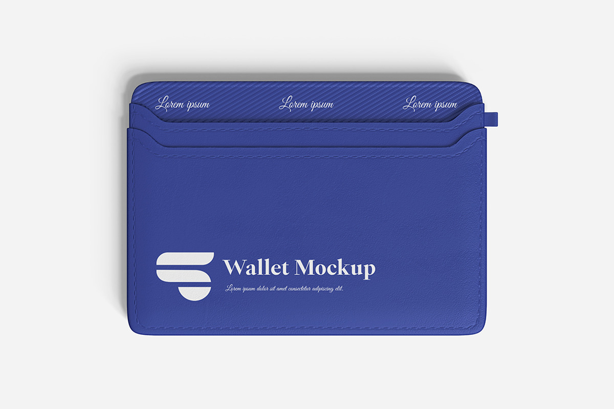 Wallet Mockup PSD, an Advertising Mockup by Indah (Photo 4 of 6)