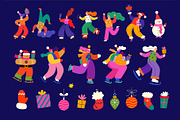 Merry Christmas and Happy New Year!, a Seasonal Illustration by MoleskoStudio (Thumbnail 19 of 27)