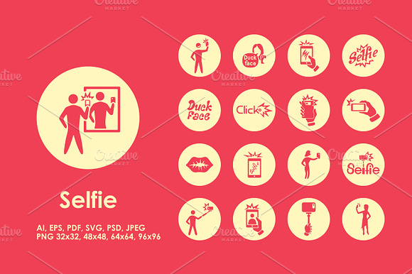 Selfie Icons