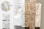 Cotton Fabric Rolls Mockup, a Packaging Mockup by bazarova (Thumbnail 3 of 8)