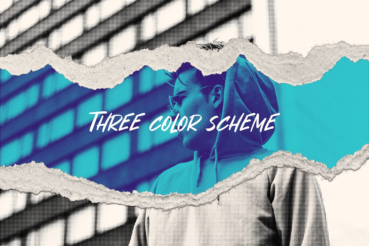 Double Halftone Photo Effect, a Layer Style Add-On by WudelMbois Studio (Photo 2 of 3)