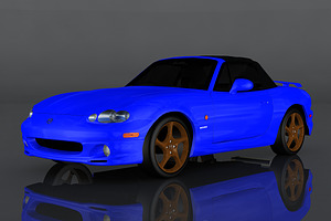 2001 Mazda Roadster Mazdaspeed, a Cars & Vehicle 3D Model by valtriiu