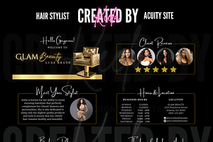 Acuity Scheduling Template Hair