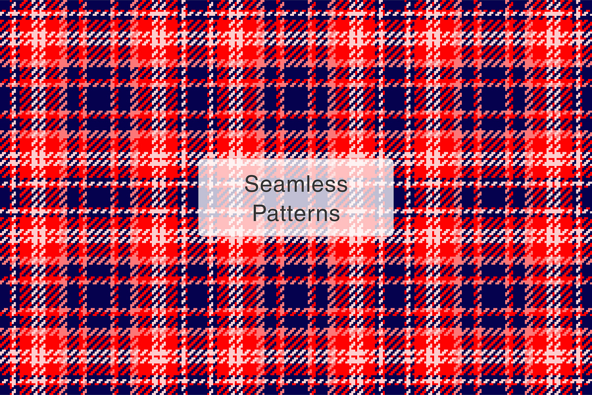 #183 Halloween Check Patterns, a Pattern Graphic by Plaid4You (Photo 3 of 5)