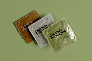 Condom Mockup, a Packaging Mockup by MA-KING_ART (Thumbnail 2 of 2)