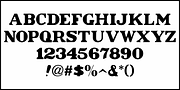 Solid Stencil JNL, a Font by Jeff Levine Fonts (Thumbnail 3 of 5)