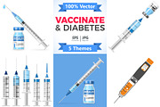 Vaccination Concepts with Syringe, a Healthcare Illustration by TAlex (Thumbnail 1 of 6)