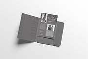 Folder Mockup, an Advertising Mockup by Afif_studio (Thumbnail 1 of 4)