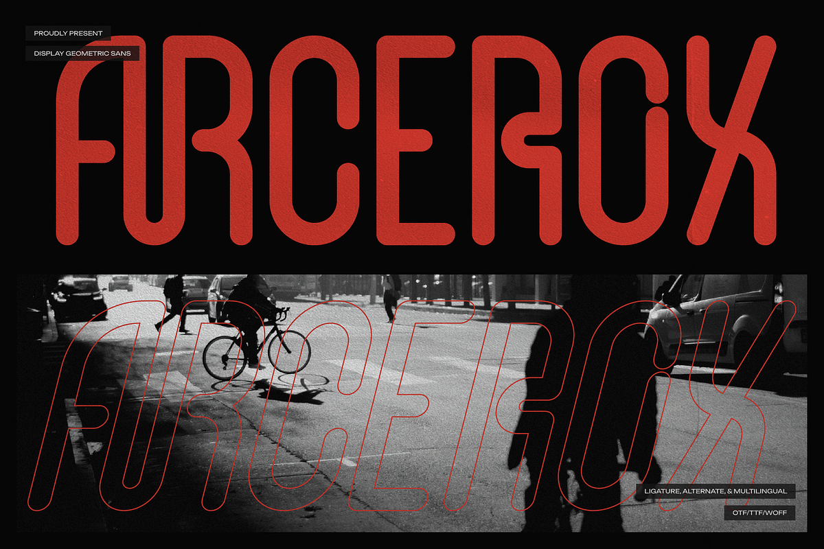 Arcerox | Display Geometric Sans, a Sans Serif Font by gracetype_studio (Photo 1 of 12)