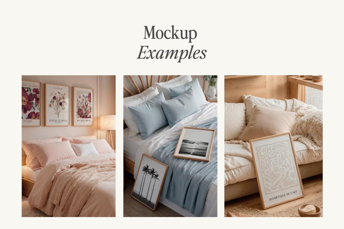 61 Interior Mockup Bundle PSD, a Household Mockup by Tomasz Ganclerz (Photo 3 of 3)