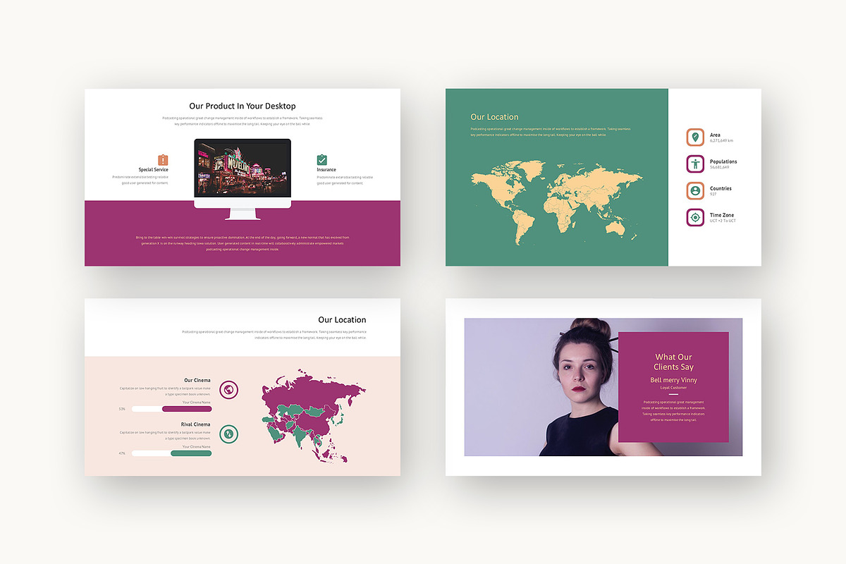 Quma : Entertainment Powerpoint, a Presentation Template by Punkl Camp (Photo 8 of 16)