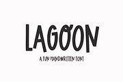 Lagoon | Quirky Handwritten Font, a Handwritten Font by KA Designs (Thumbnail 1 of 8)