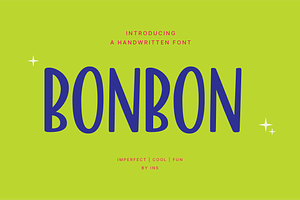 BONBON Handwritten Font