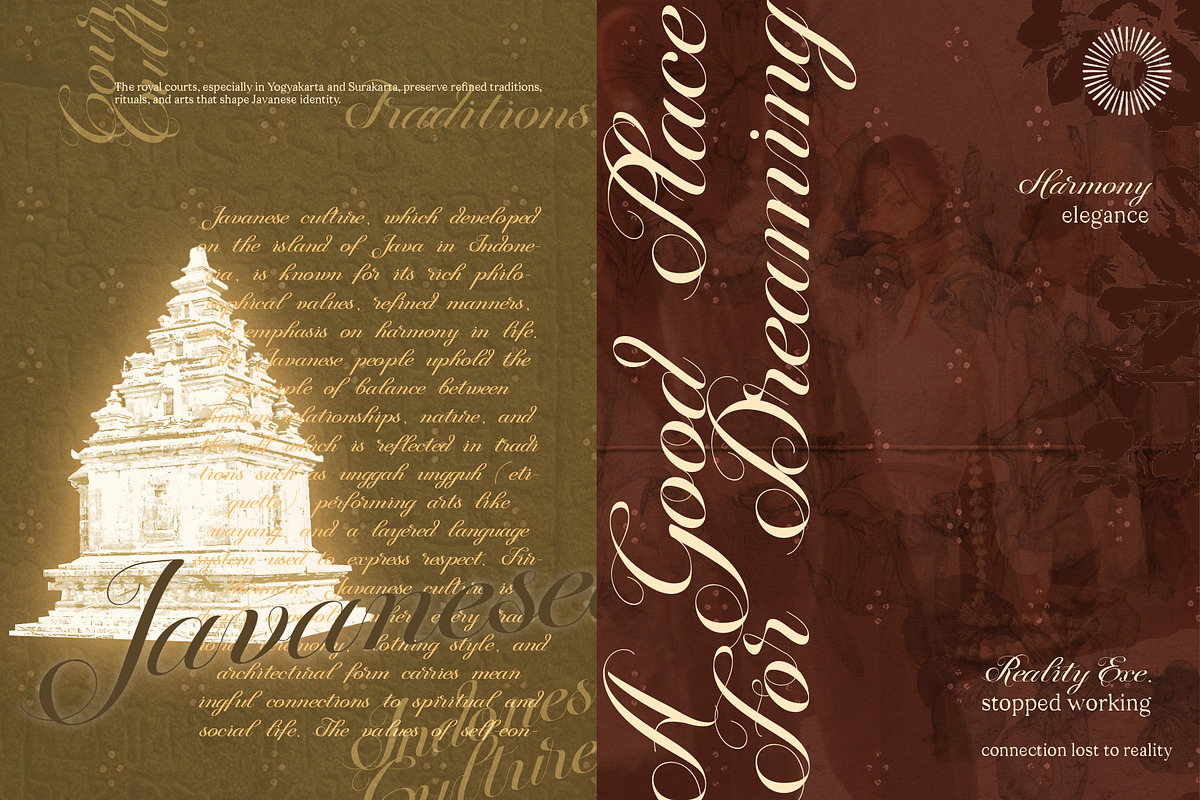 Santika - Javanese Cultural Script, a Script Font by Setara Langit CreativeStd (Photo 5 of 9)