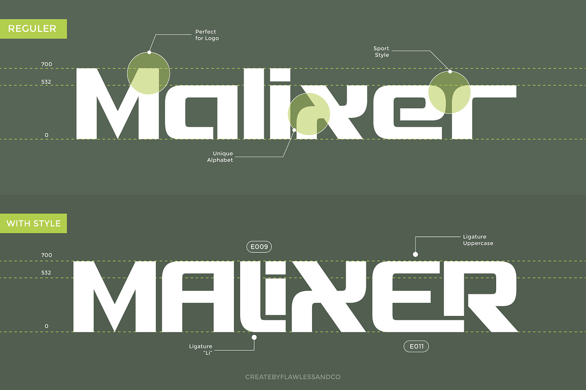 Bextra - Modern Sport Font, a Sans Serif Font by Flawless And Co (Photo 7 of 10)