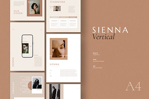 Sienna Vertical Template