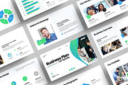 Business Plan Presentation Template, a Presentation Template by MightyDesign (Thumbnail 1 of 8)