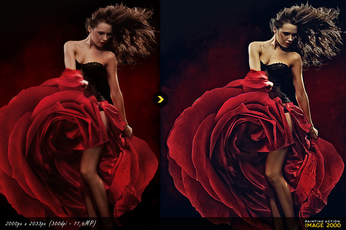 Painting Photoshop Action, an Action Add-On by Willa (Photo 3 of 11)
